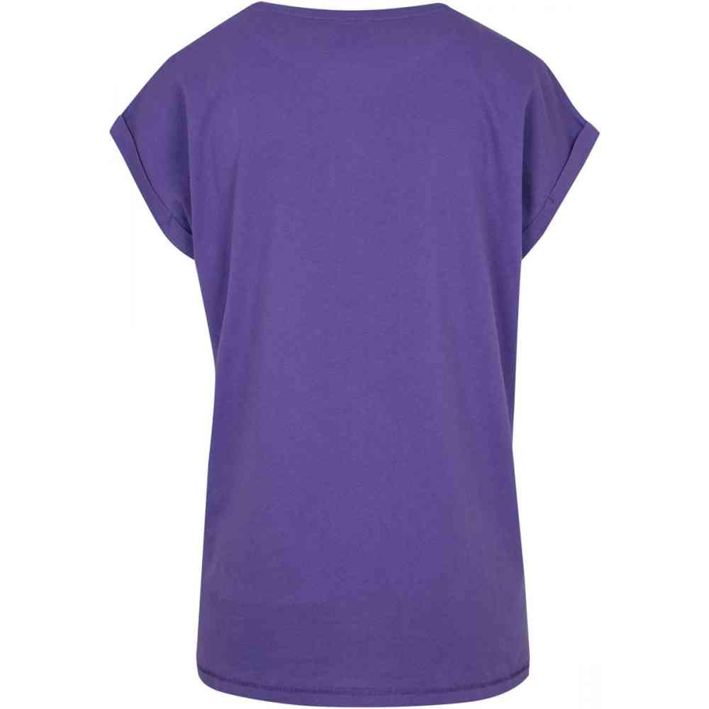 Urban Classics - Extended shoulder Damen TShirt - Lila